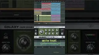Galaxy Tape Echo Automation - Music Production Tip