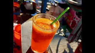 People drink sherbet for a  relief from the scorching heat of Bangladesh (বাংলাদেশী শরবত) #street