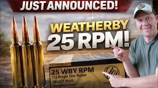 25 WBY RPM - First Shots and Sighting In