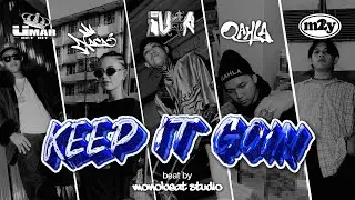 UMAR BETBIT, NACA, IV4N, QAHLA, M2Y - KEEP IT GOIN (OFFICIAL VIDEO LYRIC) | BANGKA HIPHOP