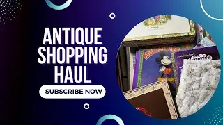 Twisted Paper Studio In Person Retreat || Antique Shopping Haul || Come See What I Found!!