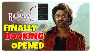 The Rajasaab Movie Tickets Booking Opened Ts & Ap 🎫 #therajasaab #movie #tickets #booking #prabhas