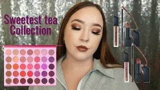 New Morphe 35 T Sweetest Tea Palette & Sweetest Tea Lip Trio's | Tutorial/Review