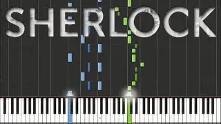 Sherlock BBC - Main Theme | Piano Tutorial