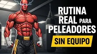 Rutina f&iacute;sica para peleadores SIN EQUIPO | Fuerza, resistencia y control real
