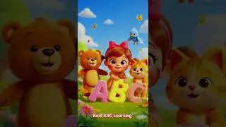 ABCD learning, alphabet for kids, kids ABC song, #ai #shorts #kids #learning #abcd #nursery #baby