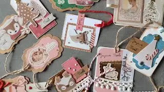 Tuto embellissements ou étiquettes cadeau de Noël facile