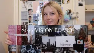 2025 vision board ♡ goals for a crazy year ahead
