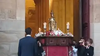 Traslado Virgen de la Vega Salamanca 2023.