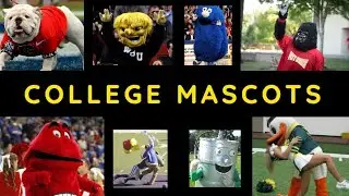 College Mascots with weird names & amazing back stories