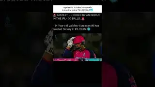 Vaibhav Suryavanshi Shines! | 100 Runs at 14 | RR vs GT Scouting Sensation!