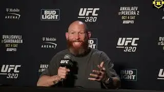Josh Emmett UFC 320 Pre Fight Interview