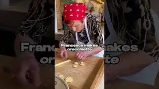 78yr old Francesca makes orecchiette!  #puglia  #pasta  #freshpasta