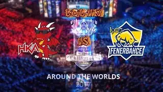 [26.09.2017] FB vs HKA : Tristana Back Door / Syndra Cướp Baron [ World Championship 2017 ]