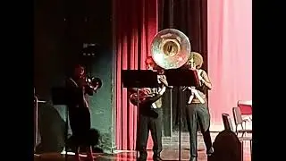 NFMHS Orchestra Concert Haunted Harmonies 10/29/24 Prelude Brass Trio