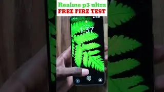 Realme p3 Ultra Real - Gaming test 🔥 | Realme p3 ultra free fire test #techcryonix