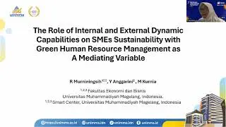 The Role of Internal and External Dynamic Capabilities on SMEs Sustainability