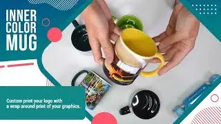 Promotional Mug With Inner Colour Print