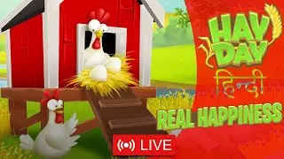 HAYDAY LIVE STREAM HINDI INDIA | Hay Day Gameplay Level 50