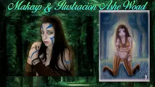 WOAD ASHE SKIN  | COSPLAY POBRE + ILUSTRACIÓN