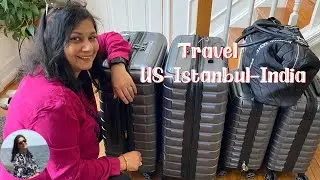 Turkish Airlines Economy Travel  I US to India #travelvlog #lifestylevlog #vlog