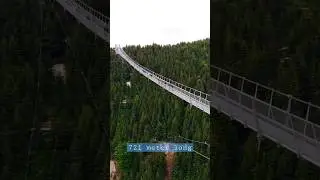 Thrills at Great Heights: Conquering the World's Longest Hanging Bridge.