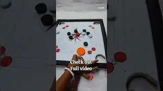 Carrom board making with cardboard #diy