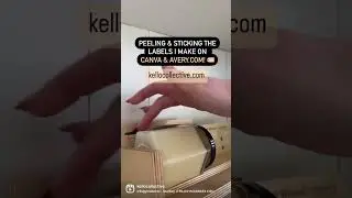 LABEL MY CANDLES W/ME! 👀🕯🏷️✨ @kellocollective  #shorts #shortvideo #candlemaking #smallbusiness