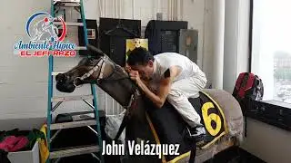 Desde el Preakness Stakes John Vel&aacute;zquez y Jos&eacute; Luis Ortiz en el Equicizer
