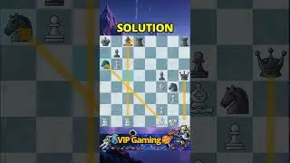 CAN YOU FIND THE MATE ? | SEE THE SOLUTION | #chess #shorts
