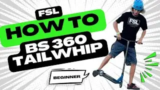Scooter Trick Tutorial: BS 360 WHIP 🛴 | Step-by-Step Guide