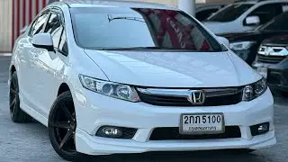 ผ่อน5,400🟥Honda Civic FB 1.8 Auto มือเดียว หล่อ สวย มีเสน่ห์มาก ปี2013