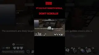 #roblox #scam #awareness #dandysworld #scammers #gaming #awarenessspreading #staysafe