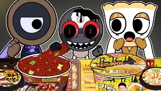 Dandy's World - Rodger VS Teagan (+Toodles) Toodles&rsquo;s family Convenience Store MUKBANG | Animation