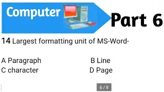 iti copa important Questions 2020-21 McQ with answer for exam #part_6