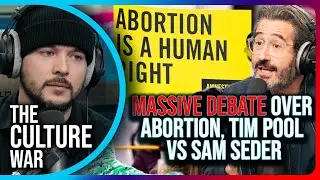 MASSIVE DEBATE ERUPTS Between Tim Pool & Sam Seder Over Abortion, EMOTIONAL BREAKDOWN