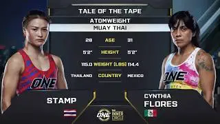 Stamp vs. Cynthia Flores | Muay Thai Full Fight