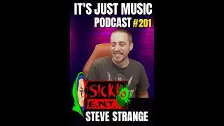 Steve Strange (@stevestrangeofficial ) on It&rsquo;s Just Music Podcast #201