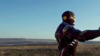 Ironman take off 3D animation