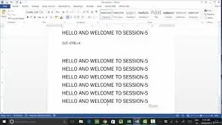Clipboard Options Copy Cut Paste Special Format painter | Home Menu In Microsoft Word