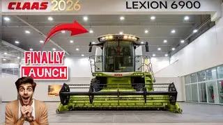 CLAAS LEXION 6900 Super Harvester | Ultimate Power, Speed & Smart Farming Technology