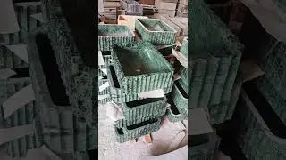 green marble sinks