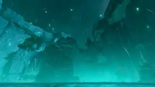 Genshin Impact - Oceanid Ambiance (soft rain, distant waterfalls, water)