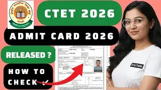 cbse ctet 2026 admit card | ctet hall ticket 2026