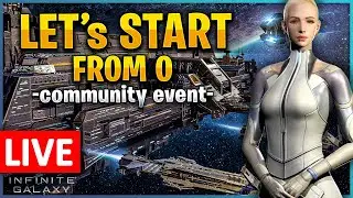 Infinite Galaxy: Start from 0 🔴 Join The Jedi & Lets conquer together - Fleisch