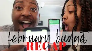 February 2020 Budget Recap | NEW CREDIT CARD, HOUSE PROJECT, $250 FROM AT&T, UNDER FOR FOOD BUDGET😱