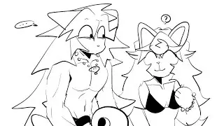 Pretty blood elisa and eluca (not a ship) and (not mine drawing) 