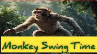 Monkey Swing Time kids Animal Song