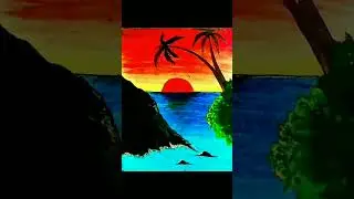 #Warter Colour Painting# short video🎨🖌️