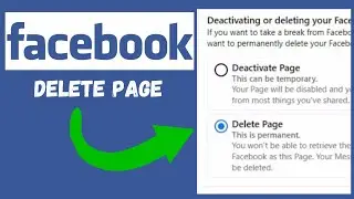 How to Delete a Facebook Page on Laptop/PC